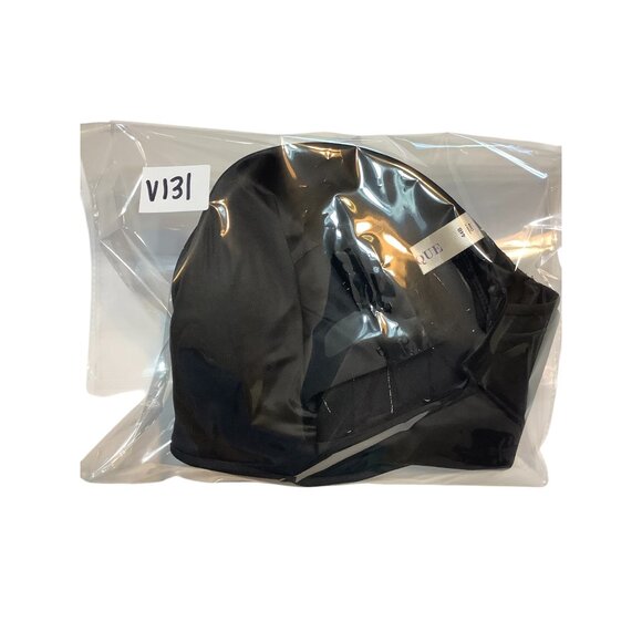 Cacique Women Sz 44B Black Strapless Bra Nylon Lycra Padded Underwire Intimates - Picture 5 of 5